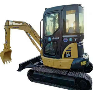 Komatsu PC35MR Mini pelle hydraulique sur chenilles en bon état Engrenage moteur PC15 PC35 PC55 PC75 d'occasion d'origine - Product Image 1