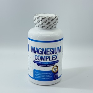 Kapsul Magnesium Kompleks 90 Buah |   Campuran Glisinat, Sitrat & <span class=keywords><strong>Vitamin</strong></span> <span class=keywords><strong>B6</strong></span> |   Dukungan Saraf & Otot |   OEM - Product Image 4