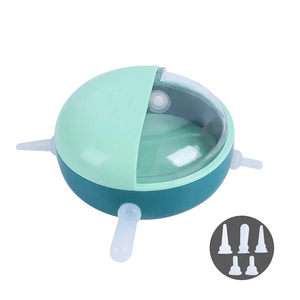 Chiot <span class=keywords><strong>chaton</strong></span> <span class=keywords><strong>lait</strong></span> mangeoire ensembles 180ml bol 5 tétines Silicone Simulation poste de soins infirmiers chats distributeur de nourriture nouveau-né accessoires pour animaux de compagnie - Product Image 5