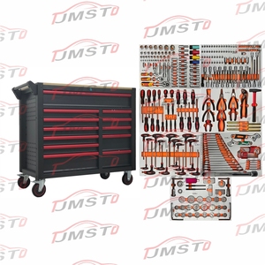 12-מגירה כלי מקצועי כבד עם עץ עליון & סט כלי שלם 322 חלקים - Product Image 1