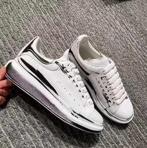 Zapatillas Deportivas Casuales Unisex de Diseño Moderno y Lujo, con Amortiguación de Cuero Genuino y Cordones, para Hombre - Product Image 3