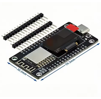 Placa de desarrollo NodeMCU ESP8266 con pantalla OLED de 0,96 pulgadas, módulo Wi-Fi CH340G ESP-12F, USB tipo C para Arduino/Micropython