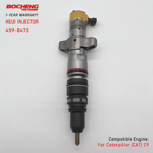 หัวฉีดน้ำมันเชื้อเพลิง 459-8473 รุ่น T434154 5577637 หัวฉีดดีเซล 10R-7222 สำหรับเครื่องยนต์ CAT C9 Perkins ซีรีส์ 1500 อะไหล่รถขุด - Product Image 1