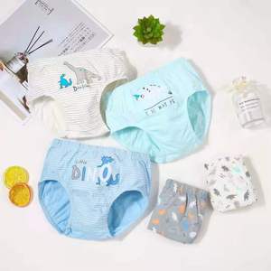 Ropa Interior para Niños Estilo Coreano, Nuevo Diseño 2022, Calzoncillos Tipo Bóxer 100% Algodón, Ropa Interior para Adolescentes con Dibujos Animados - Product Image 2