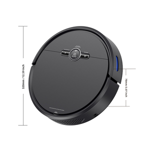 Geerlepol Intelligent Home Hotel Smart Robot Vacuum Brushless Motor App-Controlled Automatic Cleaning Wet/Dry <b>Mopping</b> Small Wet - Product Image 1