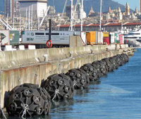 Pare-battage pneumatique en caoutchouc Yokohama 80Kpa pour protection de navires, quai et défense contre les rouleaux flottants – Qualité usine