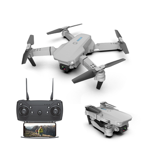 New E88 Pro <span class=keywords><strong>Drone</strong></span> Với Góc Rộng HD 4K Dual Camera Chiều Cao Giữ Wifi RC <span class=keywords><strong>100</strong></span> Mét Có Thể Gập Lại Quadcopter Đồ Chơi - Product Image 1