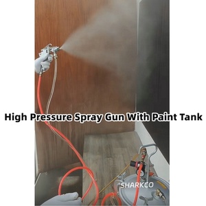 Pistola de Pulverización de Alta Presión W77 de 2.0mm, 2.5mm, 3.0mm, 3.5mm, 4.0mm, Pistola de Pintura para Tanques de Pintura W-77, Máquina de <span class=keywords><strong>Cromado</strong></span> por Pulverización - Product Image 5