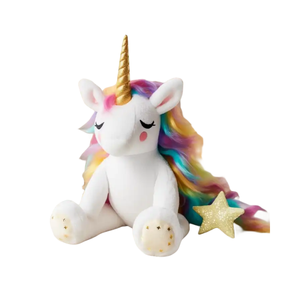 Nuovo peluche regalo unicorno imbottito morbido e confortevole - Product Image 1
