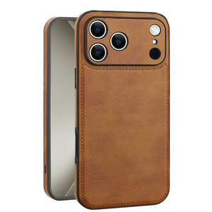 เคสหนังสุดหรูสำหรับ <span class=keywords><strong>iPhone</strong></span> 17 <span class=keywords><strong>PRO</strong></span> MAX 16 <span class=keywords><strong>Pro</strong></span> 16E 15 14 PLUS <span class=keywords><strong>13</strong></span> 12 11 XS XR x 7 8ฝาครอบปกป้องเลนส์โทรศัพท์มือถือ - Product Image 1