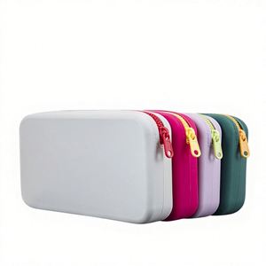 Bolsa de almacenamiento de cosméticos para viaje, multiusos, de gran capacidad, para exteriores, para artículos de tocador, toallas sanitarias, 23 cm x 14 cm x 4,5 cm - Product Image 2
