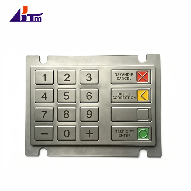 01750132043 1750132043 Wincor Nixdorf EPPV5 AZE CES PCI Encrypted Pinpad Keyboard ATM Replacement Spare Parts
