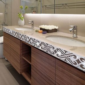 Wholesale Wall Mirror <b>Stickers</b> Decorative Pieces Acrylic Mirrors Stainless Steel <b>Sheets</b> Waistline <b>Sticker</b> Home Decoration - Product Image 1