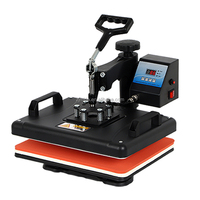 MIDA 6 en 1 Combo sublimación máquinas de prensa de calor 12*15 pulgadas prensa caliente pluma sombrero taza teléfono caso impresora de inyección de tinta Digital
