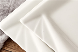 Assiettes européennes personnalisées de luxe en relief, restaurant de mariage, hôtel, <span class=keywords><strong>assiette</strong></span> carrée en porcelaine <span class=keywords><strong>blanche</strong></span>, <span class=keywords><strong>assiette</strong></span> pour nourriture occidentale - Product Image 6