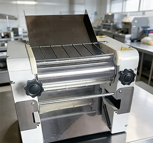 Laminoir à pâte électrique commercial automatique pour pizzeria et boulangerie - Product Image 1
