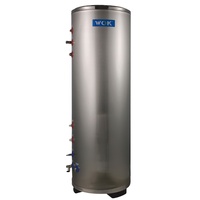 Réservoir d'eau extérieur en acier inoxydable 400L, écologique, économie d'énergie, garantie 2 ans, réservoir tampon pour pompe à chaleur air-eau, CE