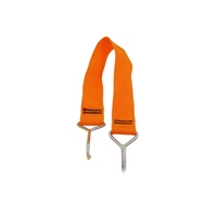 Sangle crochet personnalisée sangle de tension de fret spécialisée corde de fixation en tissu tissé sangle en tissu à double boucle