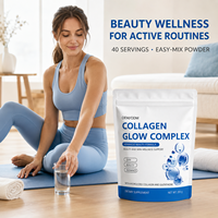 Poudre de collagène L-Glutathion saveur tropicale instantanée sans sucre, boost nutritionnel beauté, directement de l'usine, pour adultes, 200g