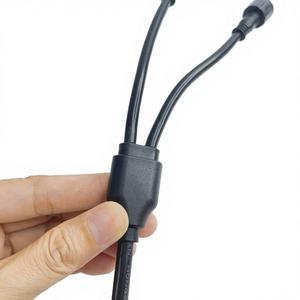 Adaptor Tahan Air Inti Tembaga Shanwei Male Female M12/M14 Kabel Ekstensi Lampu LED Strip Indoor/Outdoor Sepeda Motor Elektronik - Product Image 4