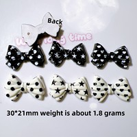 Breloques en résine en forme de nœud, cœur, étoile pour DIY, boucles de chaussures, breloques de chapeau, broches, coques de téléphone