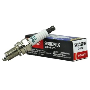 Bougie d'allumage DENSO Iridium neuve pour voiture 3434 SXU22PR9 pour Chevrolet SPARK (M300) 1.2L & <span class=keywords><strong>Fiat</strong></span> <span class=keywords><strong>500</strong></span> C 1.4L 2009 Filetage 19mm - Product Image 3