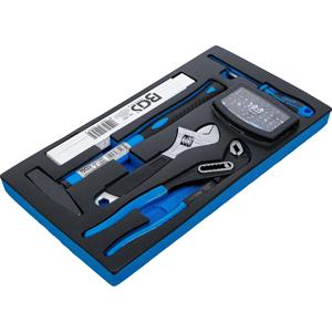 Bandeja de espuma BGS para 2002 herramientas manuales y juego de brocas 37 piezas. - Product Image 1