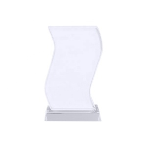 Op Maat Gemaakte Logo Crystal Trofee Diy Design Crystal Award Sublimatie Blanco Kristallen Fotolijst - Product Image 5