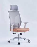 Dernier modèle économique de chaises d'ordinateur rotatives ergonomiques en tissu maillé chaises de bureau et secrétaire pivotantes