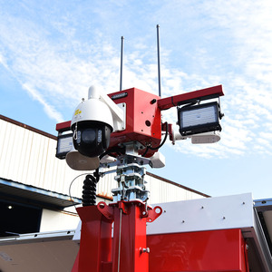 Torre de Luz Solar Móvil con Generador de Respaldo para Seguridad e Iluminación UST900 - Product Image 2