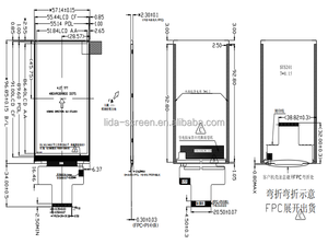 4 inch <span class=keywords><strong>480x800</strong></span> <span class=keywords><strong>TFT</strong></span> <span class=keywords><strong>LCD</strong></span> với 40pin RGB giao diện ts8540k - Product Image 4