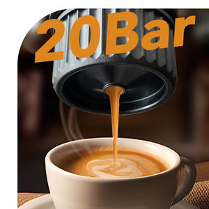 <span class=keywords><strong>Machine</strong></span> à Espresso <span class=keywords><strong>Portable</strong></span> MEIMOKA Rechargeable 20 Bars, Préparation Rapide en 20s, Cafetière Nomade pour Hôtel, Voiture, Camping, Voyage et Bureau - Product Image 3