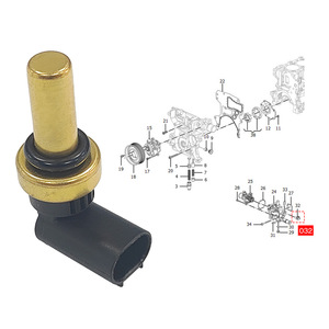 Temperature <b>Sensor</b> 55353807 55591401 Quick Connect <b>Water</b> Temperature For Chevrolet Cruze Opel - Product Image 1
