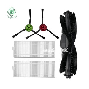 Nettoyage des sols adapté pour <span class=keywords><strong>Laresar</strong></span> Mars 01 rouleau rotatif Central côté rotation brosse Hepa filtre Robot aspirateur pièces - Product Image 1