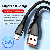 Câble de données USB Chxdev Factory moins cher, câble de charge rapide 120W, accessoires pour téléphone, câble de charge pour téléphone portable