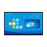 Effacement de téléconférence personnalisé Projection sans fil LED LCD Tableau blanc interactif intelligent mobile de 86 pouces