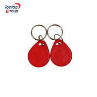 Harga Pabrik  RFID Keyfob LF 125 khz T5577 Dapat Ditulis  Duplikator  RFID Keyfob Gantungan Kunci Kontrol Akses