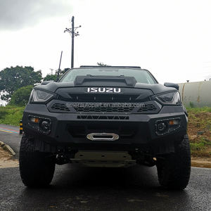 2025 ד-מקס 4x4 מוט פלדה מעופפות עם אורות הוביל מתכת חזית השור הגנה מסגרת עם winch הר מצב חדש - Product Image 4