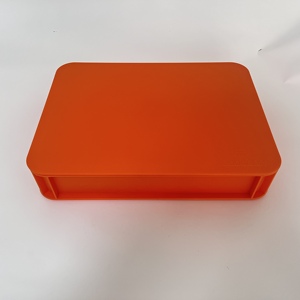 Boîte à pâte à <span class=keywords><strong>pizza</strong></span> boîte d'épreuvage de pâte personnalisée avec chariot à quatre roues boîte à pâte empilable en polypropylène avec couvercle - Product Image 6