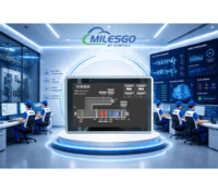 Panel Táctil Inteligente, Milesgo I7-1031 Web HMI, Controlador de Pantalla Industrial IoT para PLC, SCADA, BMS y Automatización