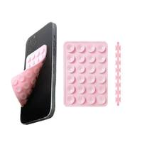 Rutschfester Doppelseitiger Flexibler Wasserdichter Silikon-Saugnapf Handyhalter Starke Saugkraft Selfie-Stick iPad