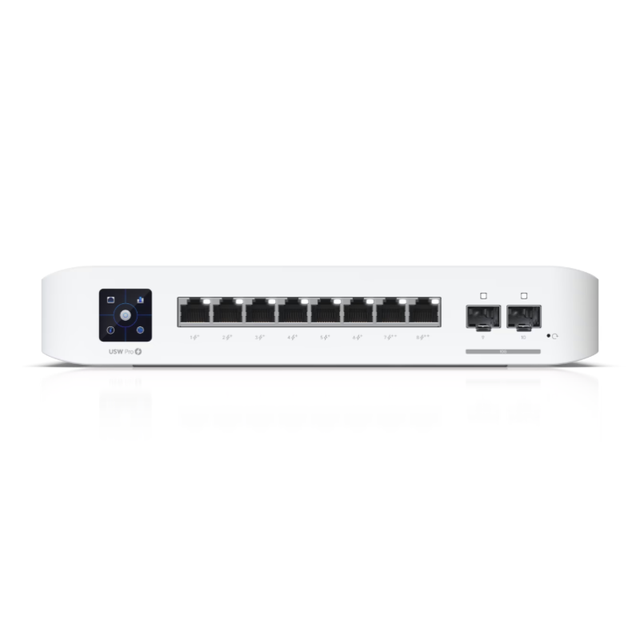 UBNT Pro 8 PoE Managed Switch 1 Year Warranty 48+ Ports Brand New USW-Pro-8-PoE (120W)