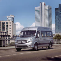 Mini-bus Foton TOANO 18 places, fourgon cargo, bus de luxe, conduite à gauche, fabriqué en Chine, prix compétitif, à vendre.