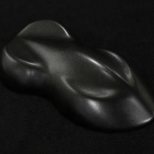 PET Liner Satin Metallic <b>Black</b> Car Color Vinyl Film Low Tack Repositioning Car Film <b>Wrapped</b> on Car - Product Image 4