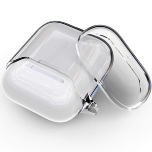 เคสป้องกันหูฟังคริสตัลใสแบบบางและเบาสำหรับ Airpods <span class=keywords><strong>Pro</strong></span> เข้ากันได้กับการ<span class=keywords><strong>ชาร์จ</strong></span>แบบไร้<span class=keywords><strong>สาย</strong></span>และไฟ LED - Product Image 3