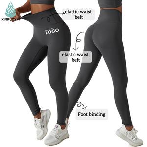 Leggings de yoga et de fitness taille haute pour femme, en nylon et élasthanne, respirants, légers, effet push-up, très demandés - Product Image 1
