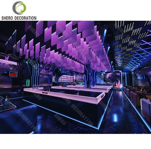 Diseño interior de discoteca de alta gama, barra de bar de lujo personalizada para discoteca, accesorios para discoteca, muebles de salón en venta - Product Image 4