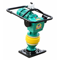 Compacteur vibrant électrique triphasé 380V pour compactage de sable et gravier après remblaiement de canalisations - Vente en gros
