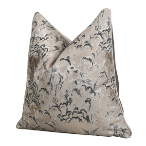 Fodere per <span class=keywords><strong>Cuscini</strong></span> Decorativi <span class=keywords><strong>Grigio</strong></span> Scuro 18x18 20x20, Federe Quadrate di Lusso per Divano, Soggiorno, Letto, Arredamento Casa - Product Image 2
