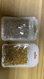 थोक कुचल ग्लास चिप्स, 24 रंग अनियमित धातु चिप के लिए टूटे शीशे का कोई खतरा Sprinkles चंकी चमक कील कला